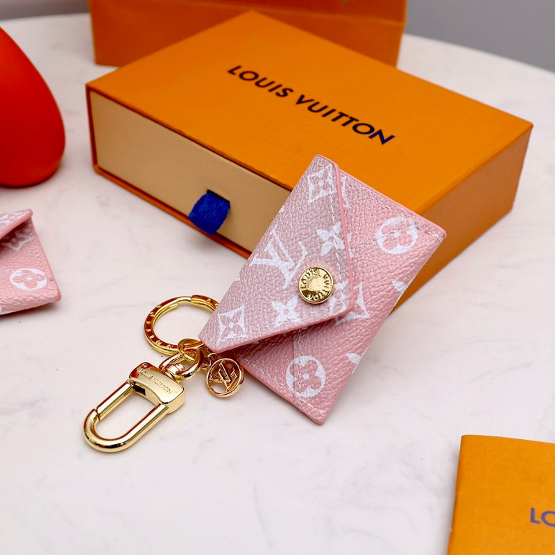 LKE7 Fashion  pink keychain popular accessories