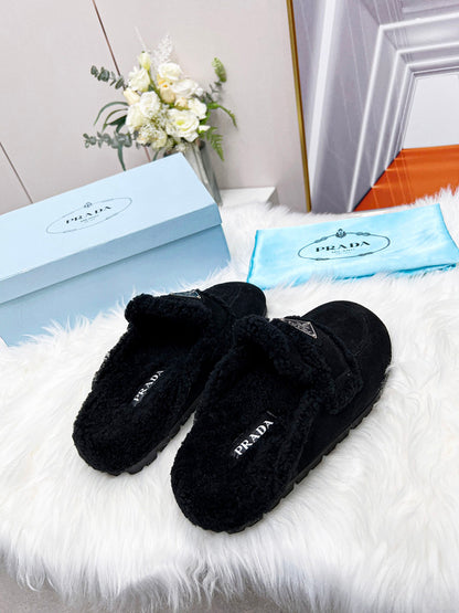 BPS7 Wool Women 35-42 Leather Shoes with box