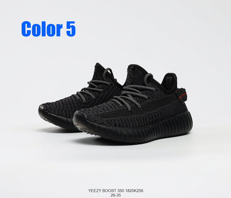 BYS13 yeezy Children's 350 shoes kids 26-35 shoes with box