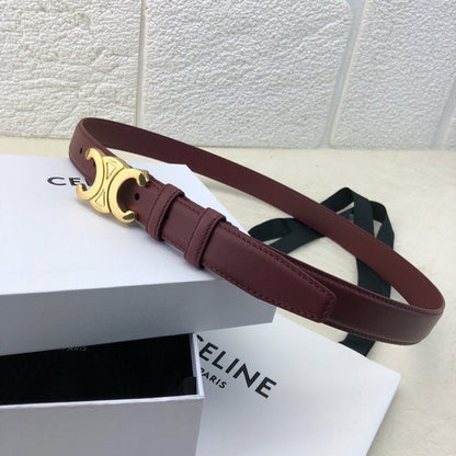 CEBL1 Real leather 1:1 2.5CM 95-110CM Belt with all packing