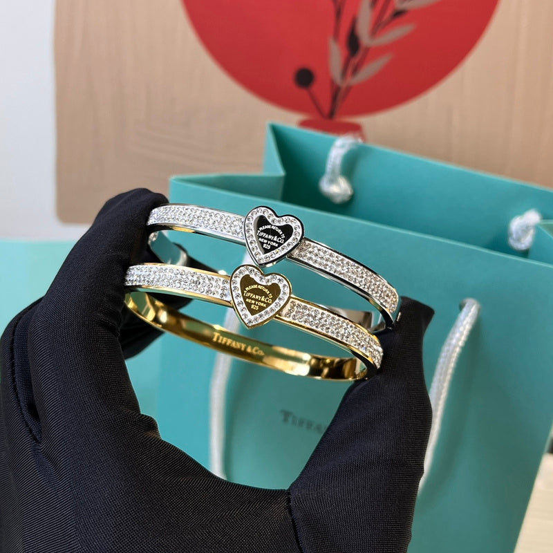 S320  Heart-shaped clay diamond bracelet   Jewelry