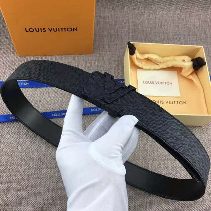 LVBL8 wide 3.8cm total length 95-125cm Leather Belt High Quality With packing