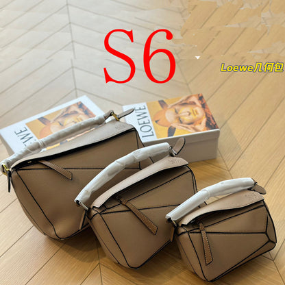 MLP16 Bag 19-12.5-8CM 23-16-10CM 29-19-14CM Leather shoulder Bags With Box