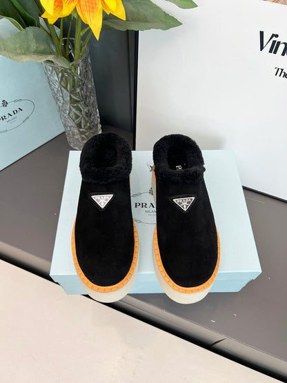 BPS11 Wool Women 35-42 Leather Shoes with box