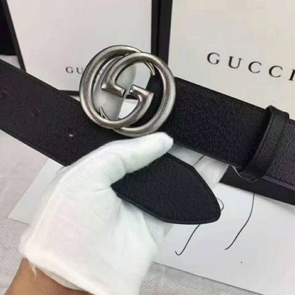 GCBL1 wide 3.8cm total length 95-125cm Leather Belt High Quality With packing