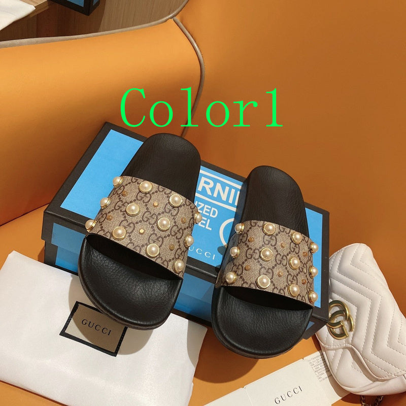 GGS1 shoes with box for man and women   Slippers