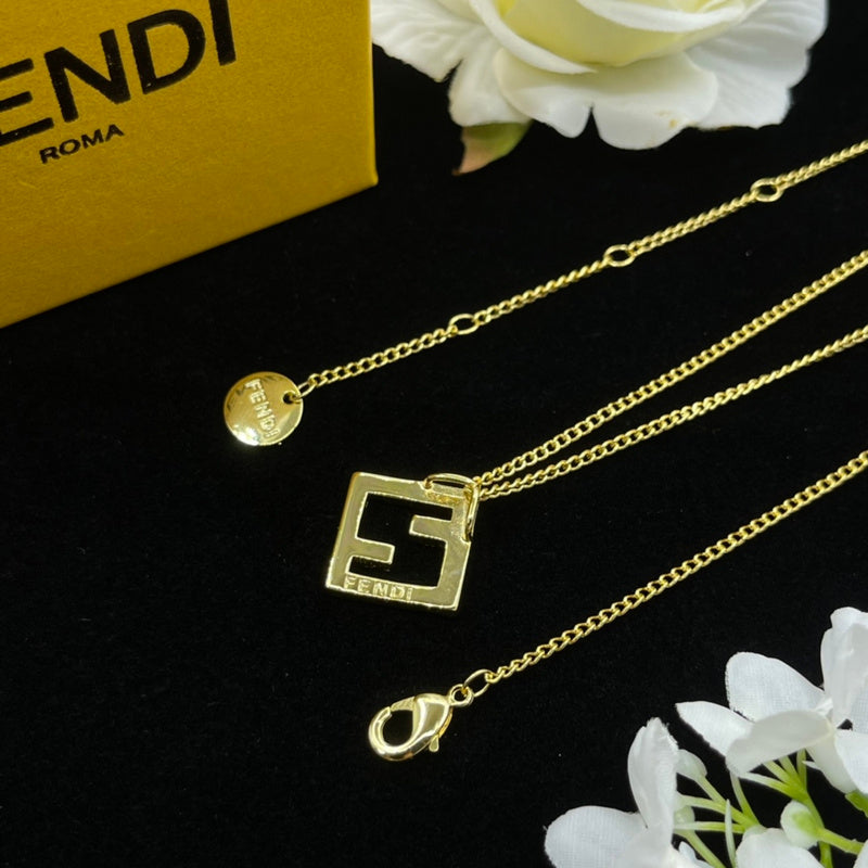 FEN1  Necklace 316L steel plating gold Jewelry