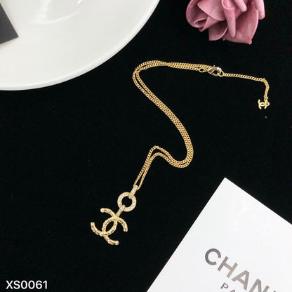 CHN100  Classic brand gold-plated necklace  Jewelry