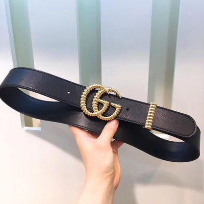 gcbl17 wide 3.8cm total length 95-110cm Belt wonderful winder High Quality fashion gold buckle Belt