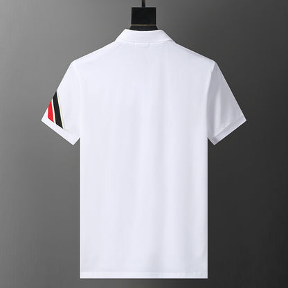 MOC018 Men's short sleeved lapel polo shirt clothing