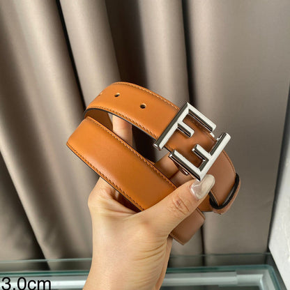 FBL17 wide 3.0CM OR 3.5CM total length 95-125cm Leather Belt High Quality With packing