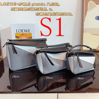 MLP19 Bag 19-12.5-8CM 23-16-10CM 29-19-14CM Leather shoulder Bags With Box