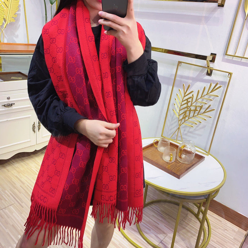 GSC10 cashmere blend 70-180CM Scarf