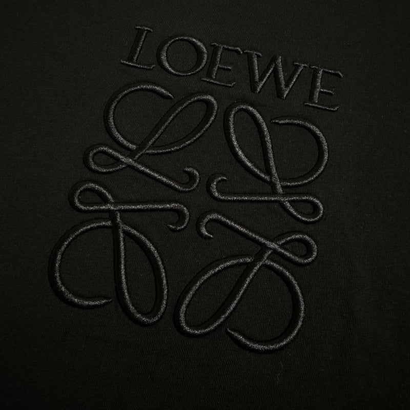 LOC14   New  Men's and women's letter embroidery short-sleeved T-shirt clothing