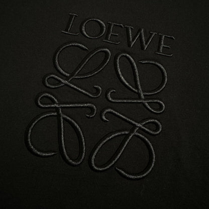 LOC14   New  Men's and women's letter embroidery short-sleeved T-shirt clothing