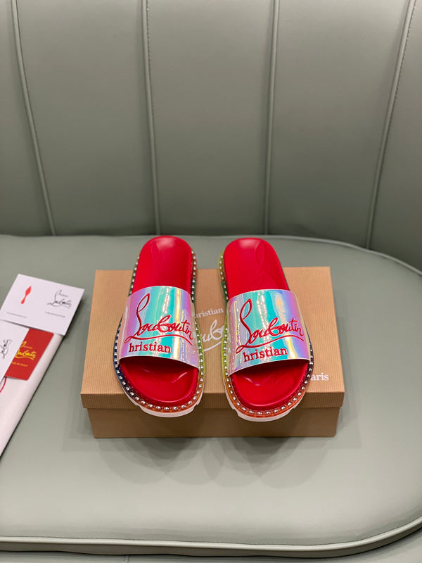 HJCL10 Leather Slipper Size 38-45 Shoes with box