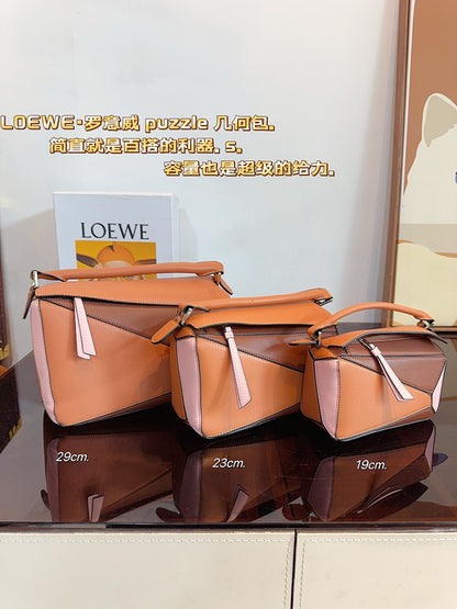 MLP19 Bag 19-12.5-8CM 23-16-10CM 29-19-14CM Leather shoulder Bags With Box