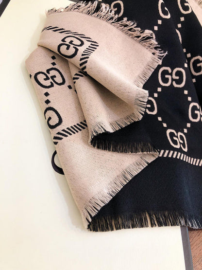 XGC19 cashmere blend 70-180CM Scarf