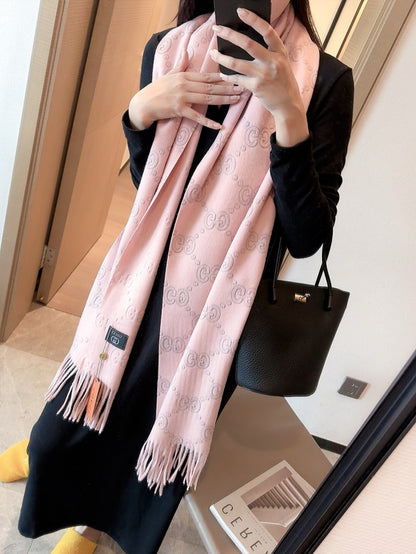 XGC14 Cashmere blend 40-180CM Scarf