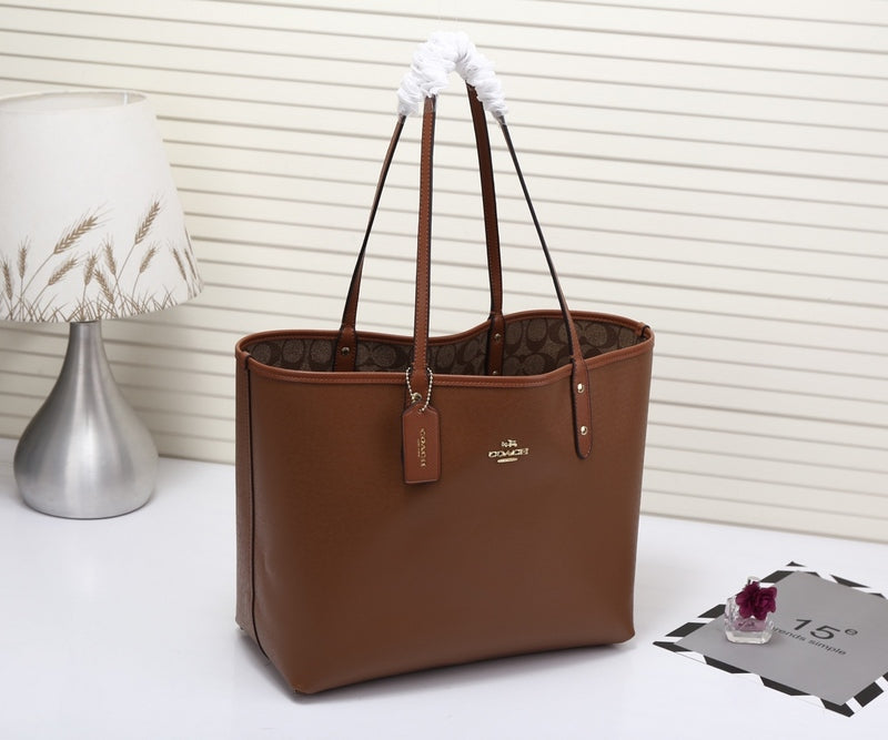 GOP1 High quality Leather 34-28-14CM Bag Open 42CM