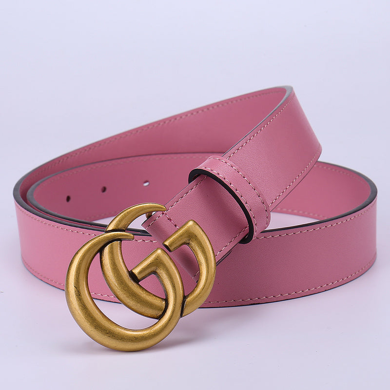 GCBL14 wide 2.0cm 3.0cm 3.5cm 4.0cm total length 95-125cm Leather Belt High Quality With packing