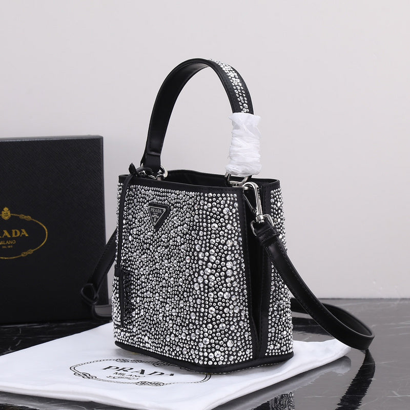 GPP08  Classic full diamond handbag with box 16-21-10CM