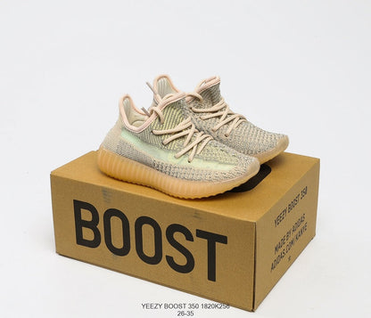 BYS13 yeezy Children's 350 shoes kids 26-35 shoes with box