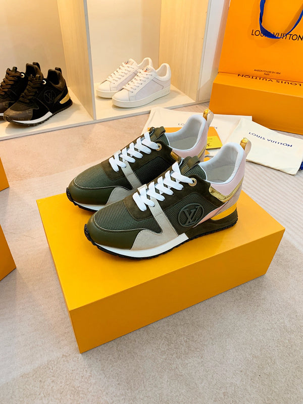 OLS15  Leather women 36-40 And men 40-45 sneakers shoes With box