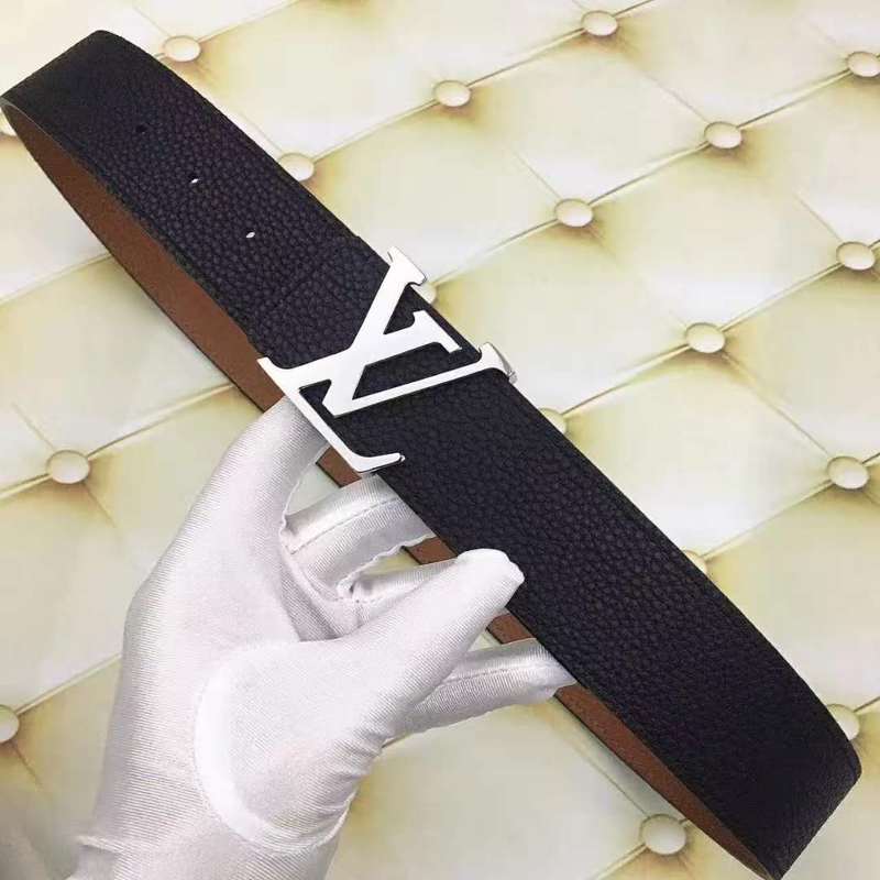 LVBL7 wide 3.8cm total length 100-125cm Leather Belt High Quality With packing