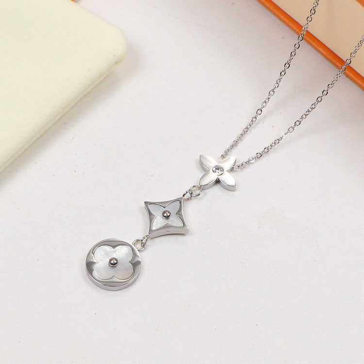 VAN5 Necklace 316L steel plating gold Jewelry