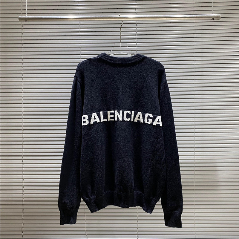 BAC77 New High Quality Sweater Round Neck Top