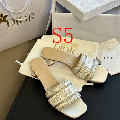 MJDS09 Shoes Women 4.5CM slippers 35-41 with all packaging