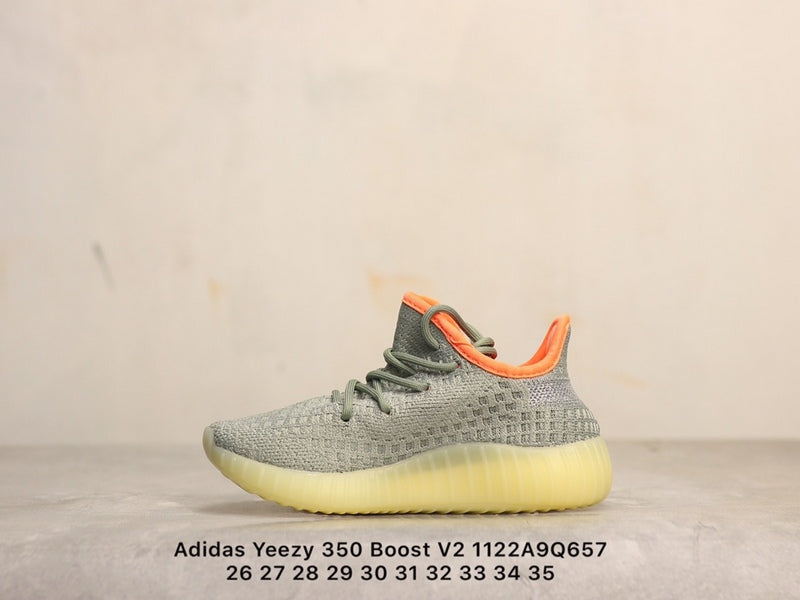 BYS11 yeezy Children's 350 shoes kids 26-35 shoes with box