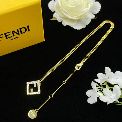 FEN1  Necklace 316L steel plating gold Jewelry