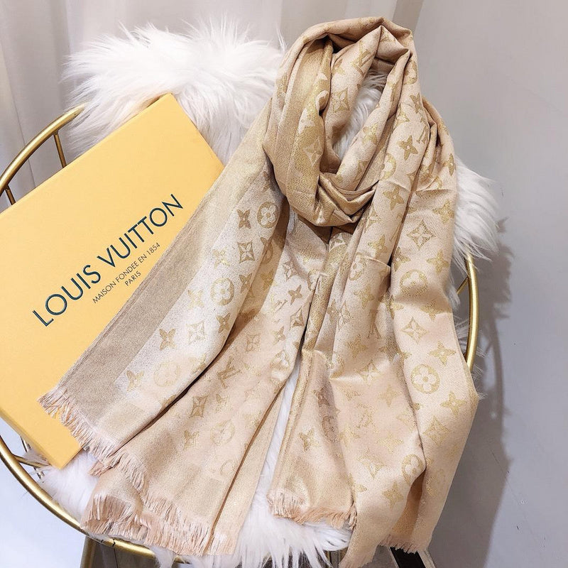 LSC2 Silk cotton 70-180CM scarf Can choose box