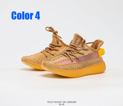 BYS14 yeezy Children's 350 shoes kids 26-35 shoes with box