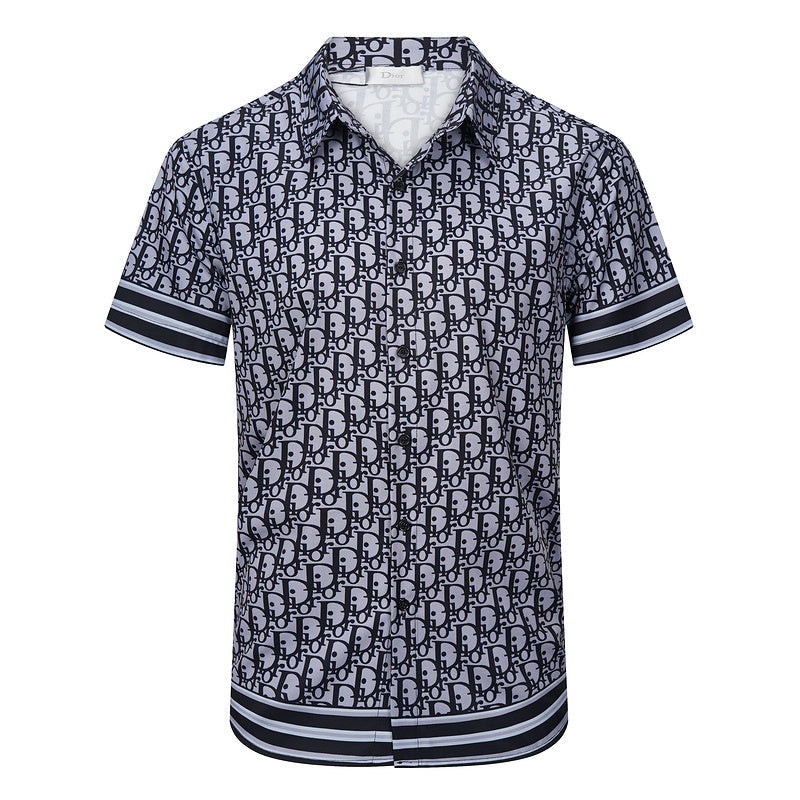 DIC178  Men's casual short sleeve shirt