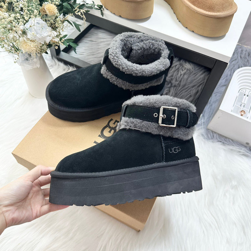 BUS14 Wool Women 5CM Shoes 35-40 with box