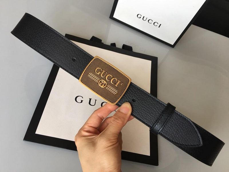 GCBL16 wide 3.8cm total length 95-125cm Leather Belt High Quality With packing