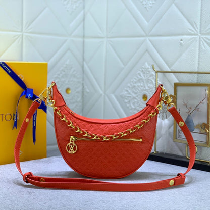 GLP047 bag  High quality Leather 23x13x6cm bag