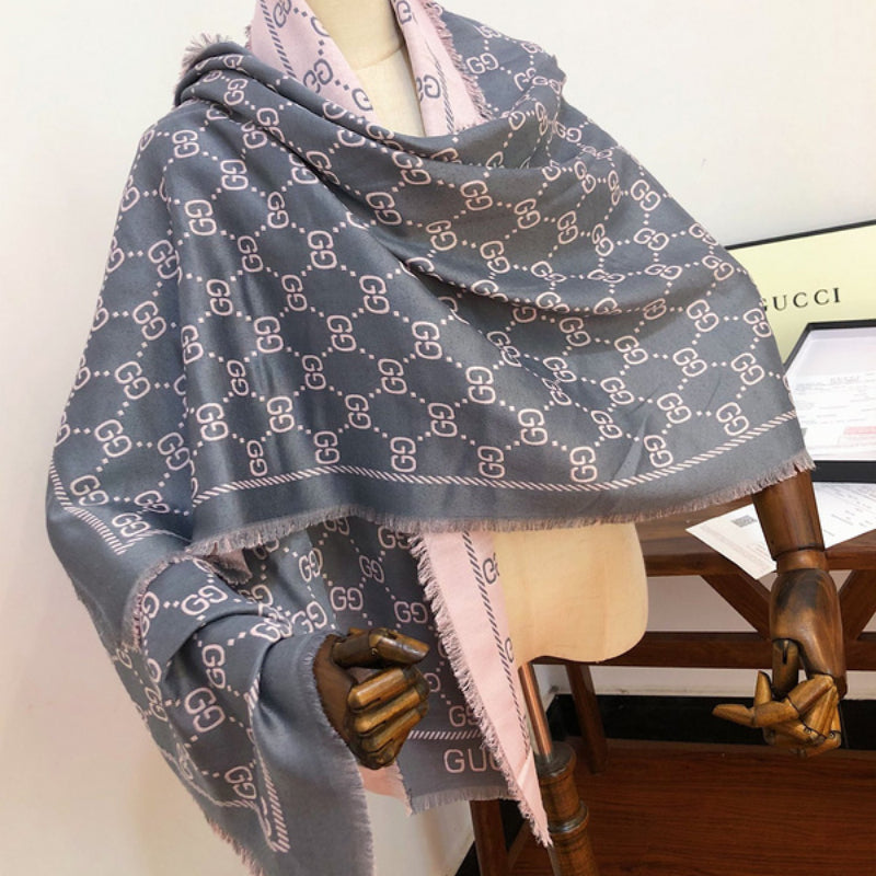 XGC19 cashmere blend 70-180CM Scarf